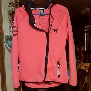 RARE FASHION SHOW VS/PINK BLING ASYMETEUCAL JACKET